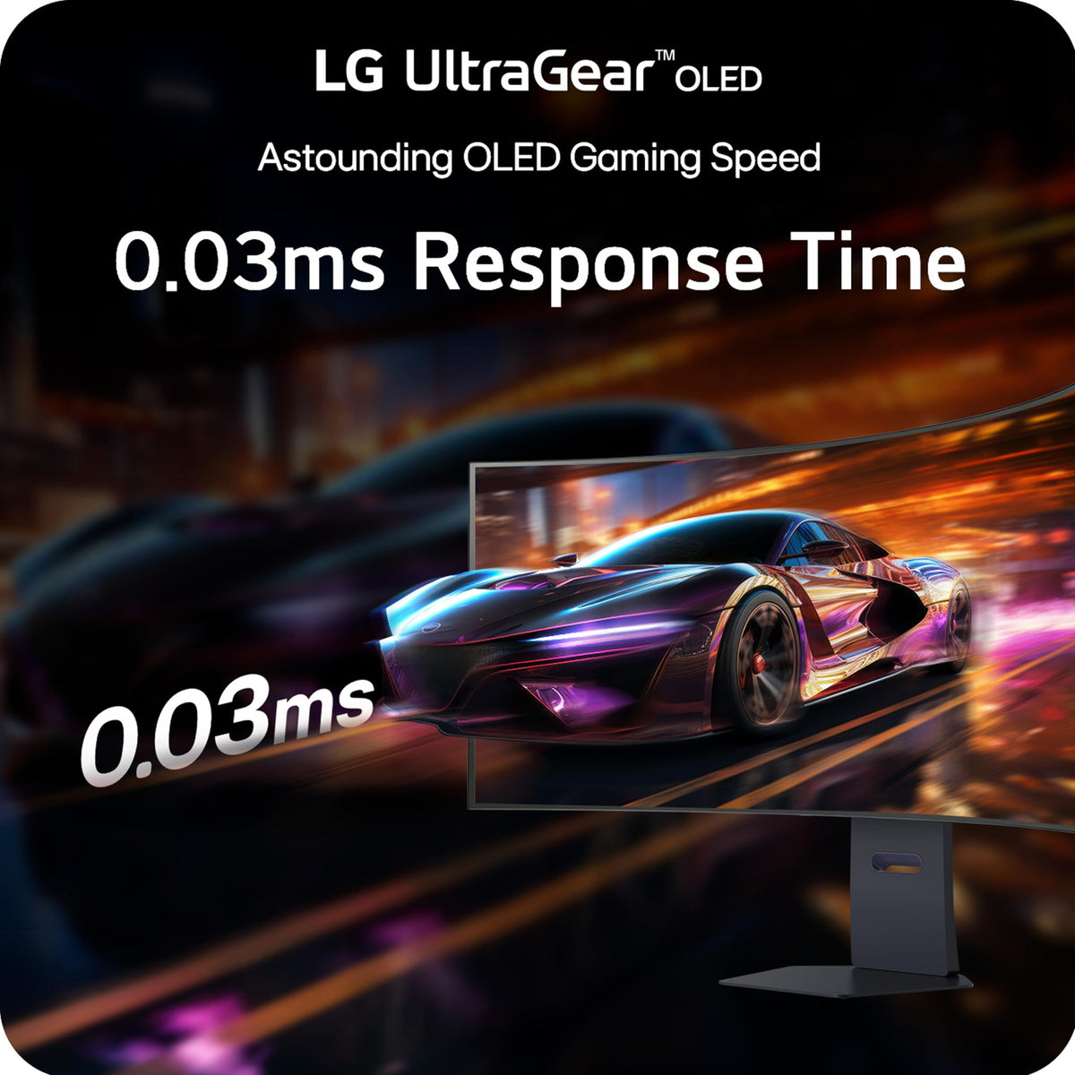 LG 34GX90SA-W 34-inch Ultragear WQHD (3440 x 1440) OLED Curved Gaming Monitor 240Hz, 1ms, NVIDIA G-Sync Compatible, AMD FreeSync Premium, VESA DisplayHDR True Black 400, webOS, USB Type-C, White - Flex Gamingproduct_type