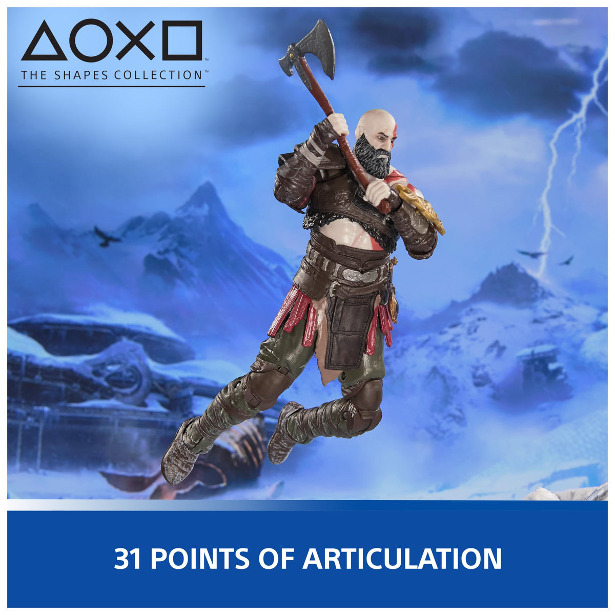 PlayStation Shapes Collection 6" Action Figures – 7 Variants