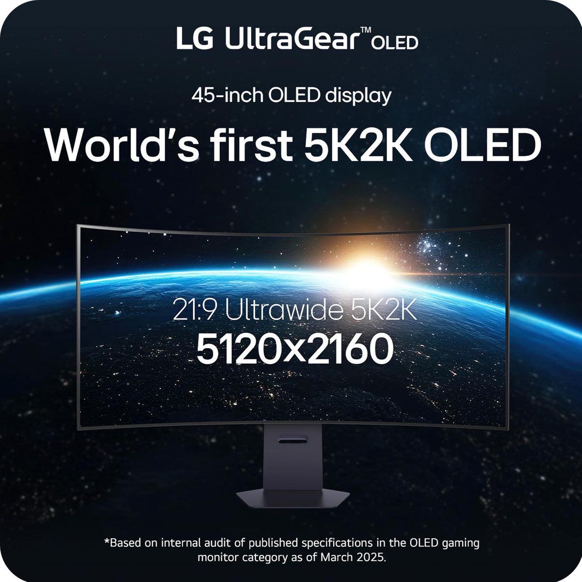 LG 34GX90SA-W 34-inch Ultragear WQHD (3440 x 1440) OLED Curved Gaming Monitor 240Hz, 1ms, NVIDIA G-Sync Compatible, AMD FreeSync Premium, VESA DisplayHDR True Black 400, webOS, USB Type-C, White - Flex Gamingproduct_type