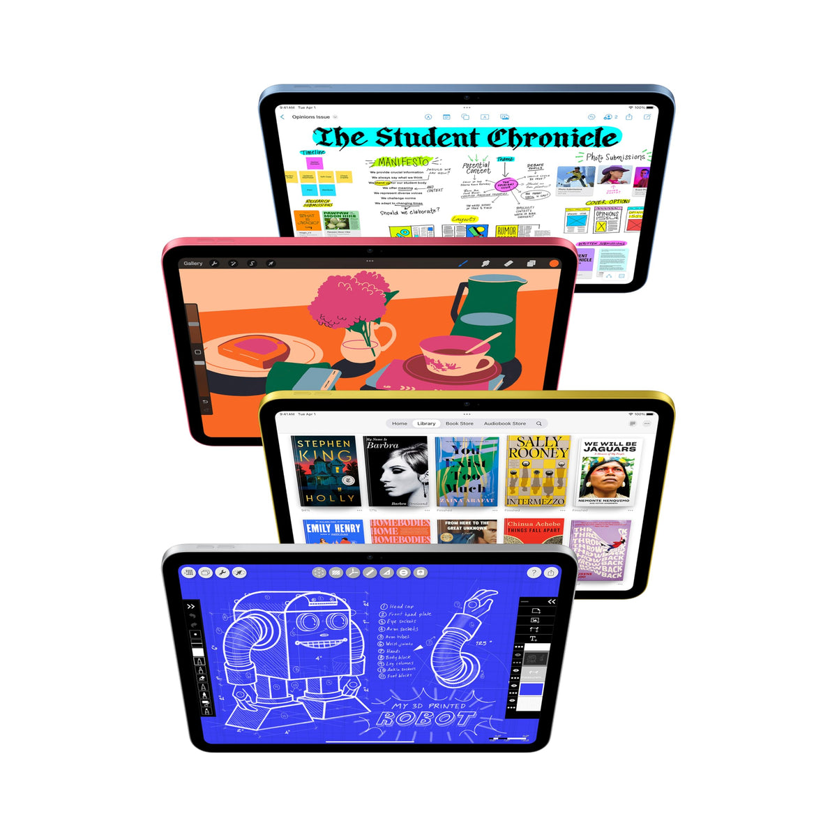 Apple iPad 11-Inch (A16) – 3 Storage Options & 4 Colors