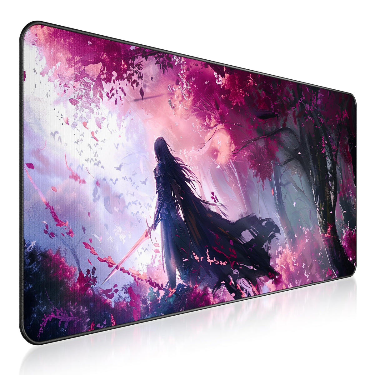 XXL Anime Gaming Mouse Pad 35.4 x 15.7 inch - Water-Resistant & Stitched Edges - Large XL Mousepad for Desk - Gamer Accessories Big Full Deskpad Mat Game Mousepads Deskmat - Flex Gamingproduct_type