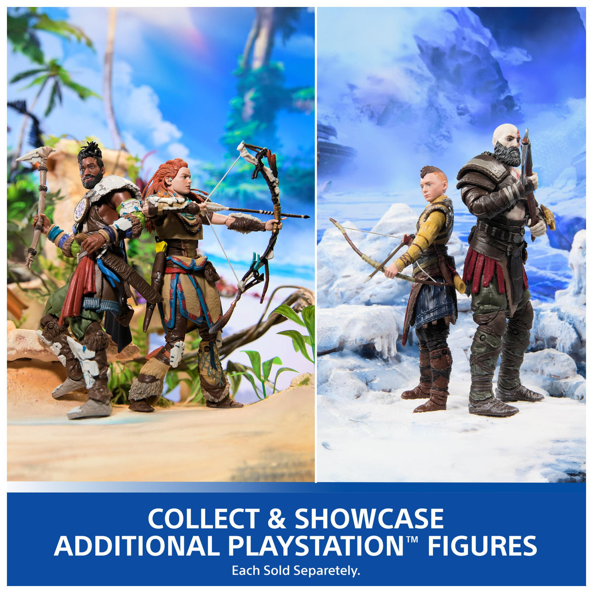 PlayStation Shapes Collection 6" Action Figures – 7 Variants