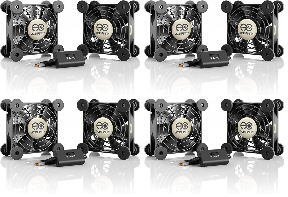 AC Infinity MULTIFAN USB Cooling Fan – 12 Sizes - Flex Gamingproduct_type