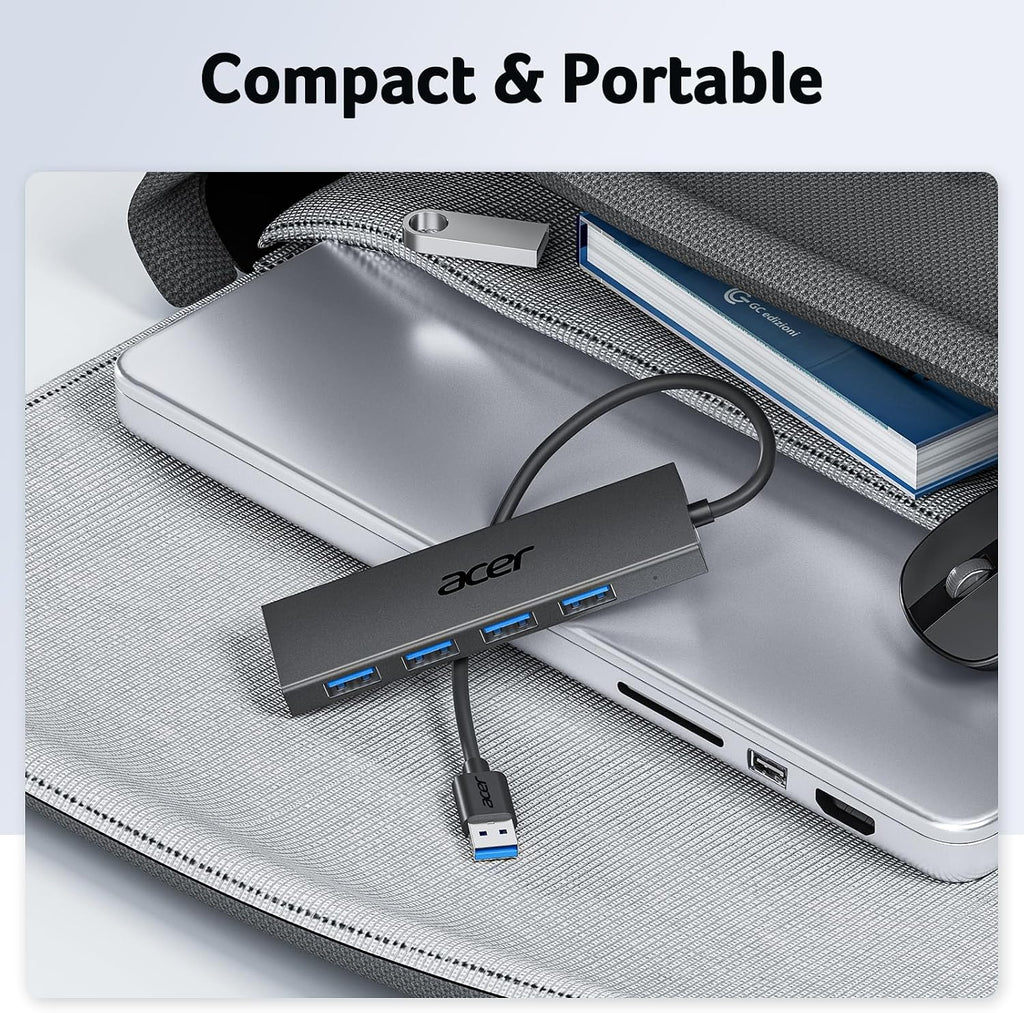 Acer USB Hub 4-Port USB 3.0 Splitter – USB-A & USB-C - Flex Gamingproduct_type