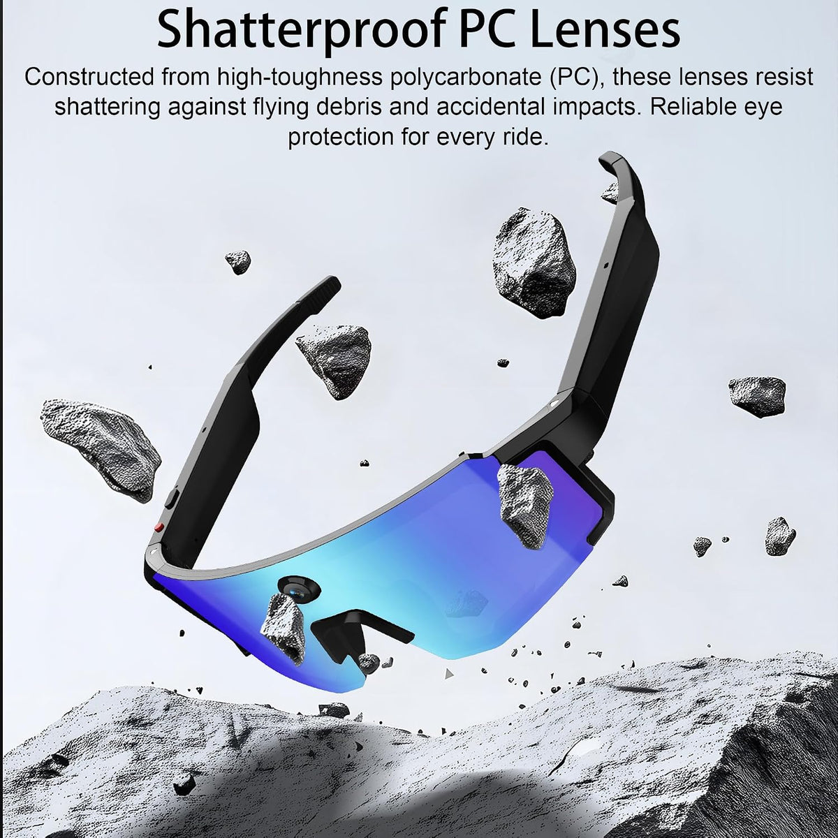 AI Smart Glasses 1080P Camera ChatGPT Voice Assistant – 5 Colors - Flex Gamingproduct_type