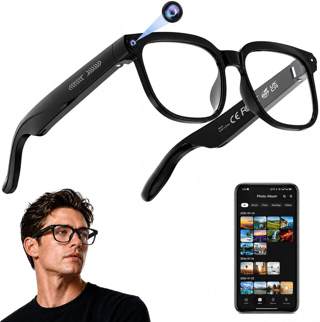 AI Smart Glasses with 4K Camera & Real-Time Translation - Flex Gamingproduct_type