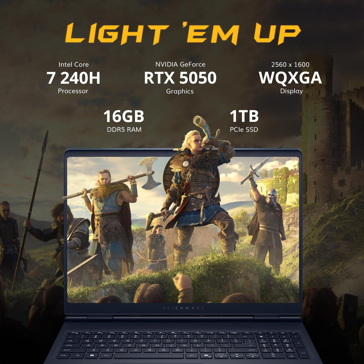 Alienware 18 Area-51 Gaming Laptop – RTX 5090 – 6 Configs - Flex Gamingproduct_type