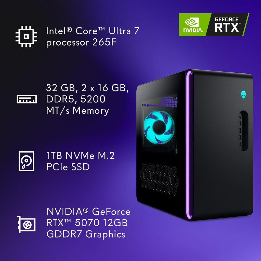 Alienware Aurora Gaming Desktop – 3 Processors, 3 GPUs & 2 Storage Options - Flex Gamingproduct_type