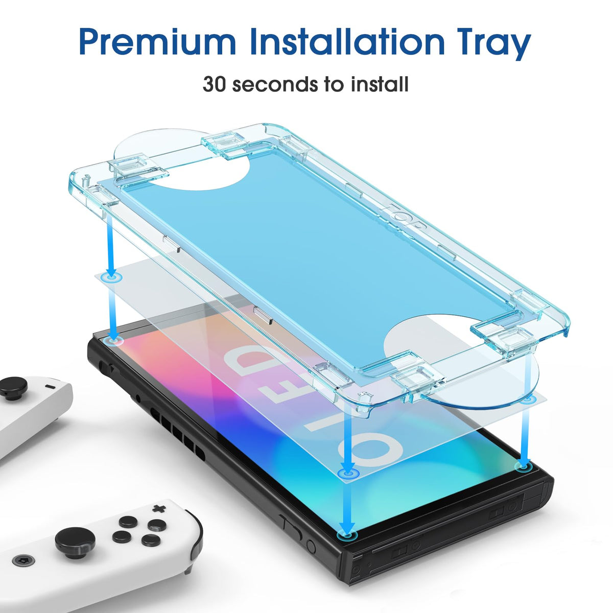 amFilm OneTouch Nintendo Switch 2 Screen Protector – 4 Sizes & 2 Finishes - Flex Gamingproduct_type