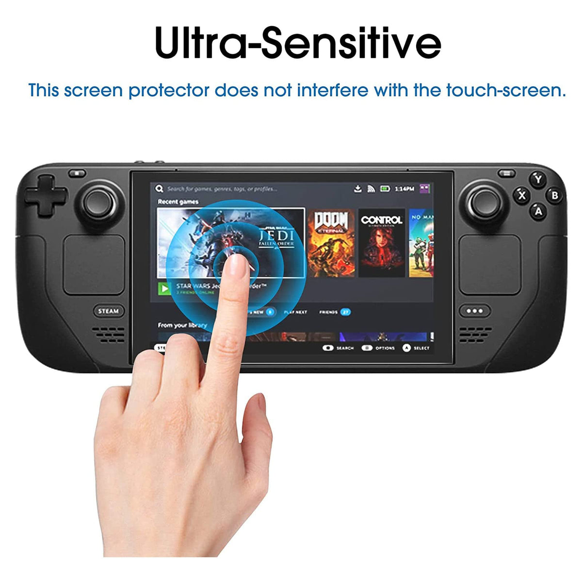 amFilm OneTouch Nintendo Switch 2 Screen Protector – 4 Sizes & 2 Finishes - Flex Gamingproduct_type