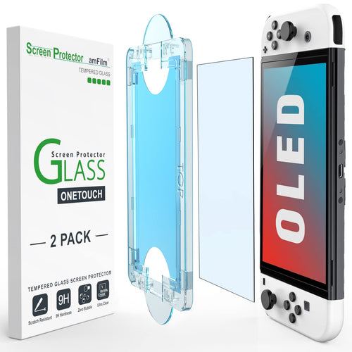 amFilm OneTouch Nintendo Switch 2 Screen Protector – 4 Sizes & 2 Finishes - Flex Gamingproduct_type