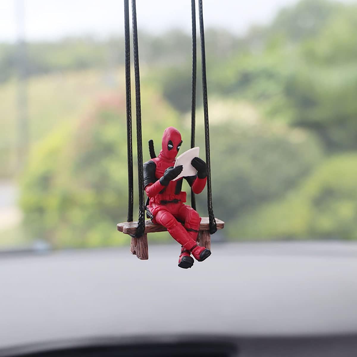 Anime Deadpool Car Rearview Mirror Pendant – 2 Styles - Flex Gamingproduct_type