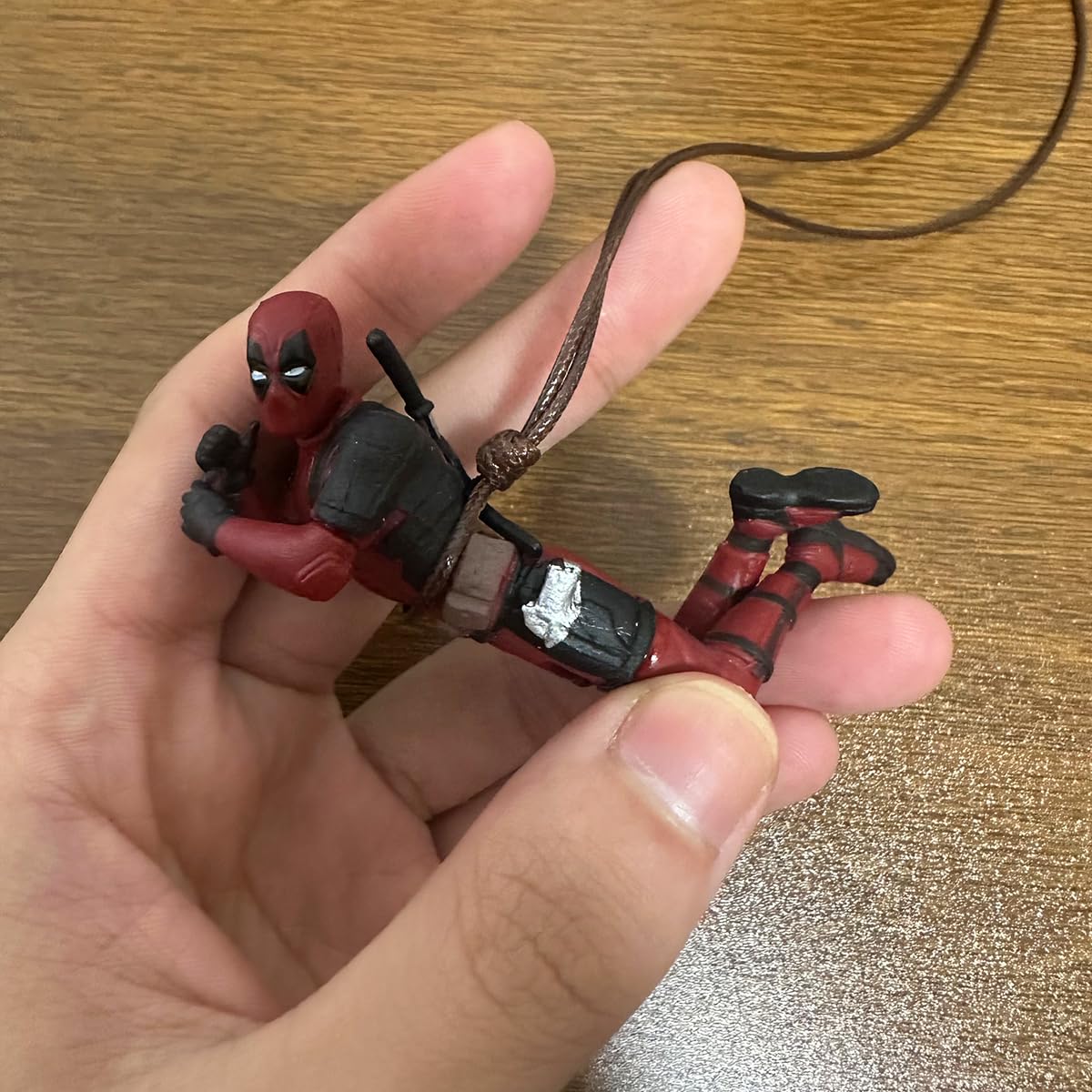 Anime Deadpool Car Rearview Mirror Pendant – 2 Styles - Flex Gamingproduct_type