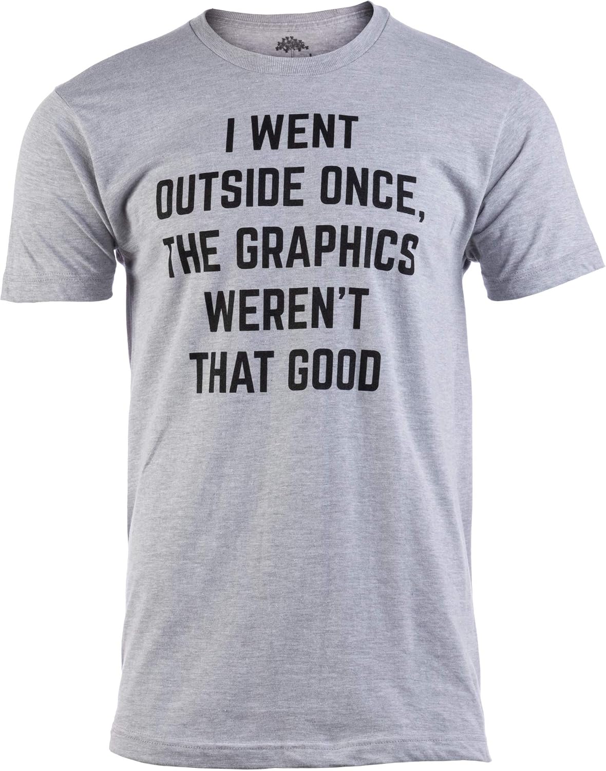 Ann Arbor T-Shirt Co. Went Outside Once Funny Gamer Tee – 7 Sizes - Flex Gamingproduct_type