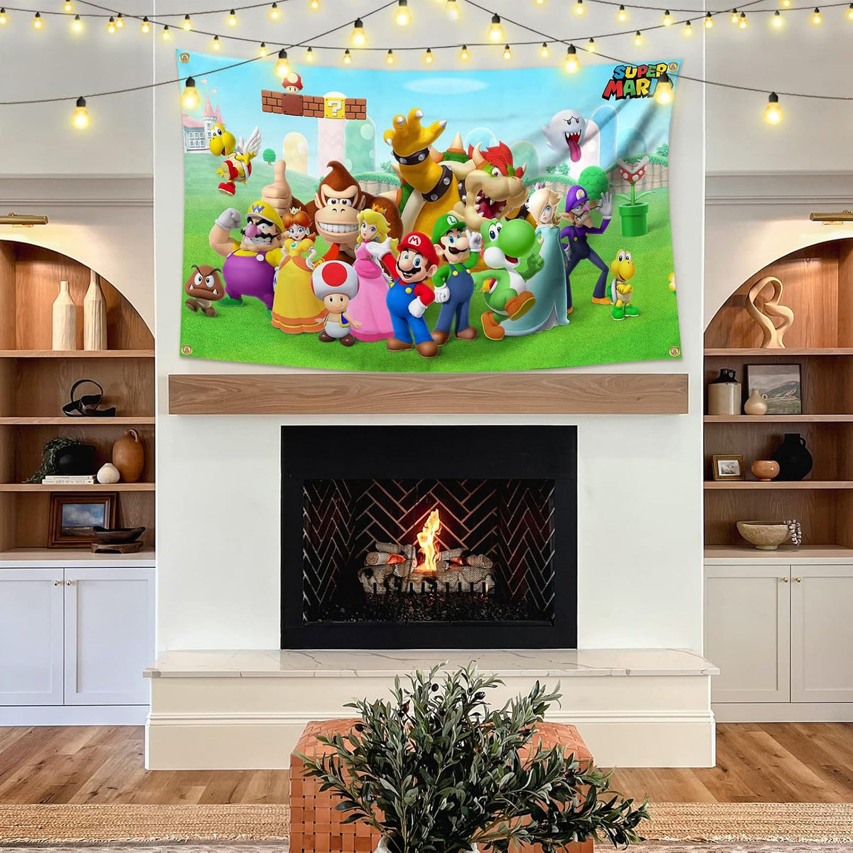 AOFDLAT Super Mario Classic Game Flag Tapestry – 3x5 Ft - Flex Gamingproduct_type