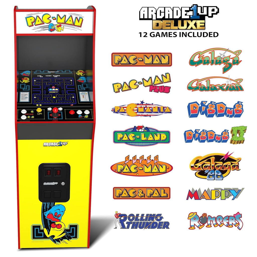 Arcade1Up Class of '81 Deluxe Arcade Cabinet – 12 Retro Games – 2 Editions - Flex Gamingproduct_type