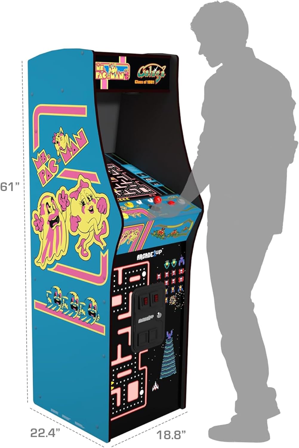 Arcade1Up Class of '81 Deluxe Arcade Cabinet – 12 Retro Games – 2 Editions - Flex Gamingproduct_type