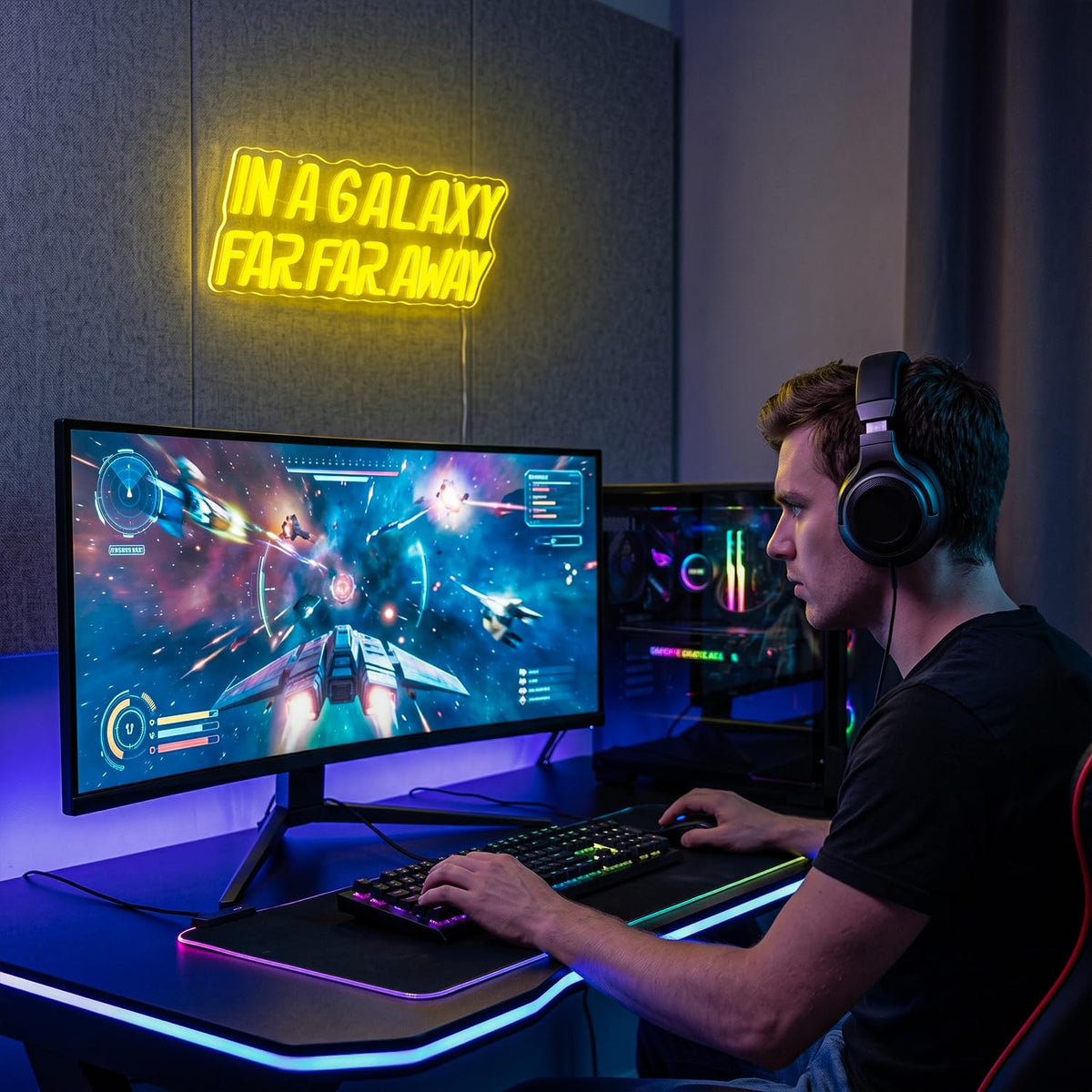 Astuddy Gaming LED Neon Sign – 5 Designs - Flex Gamingproduct_type