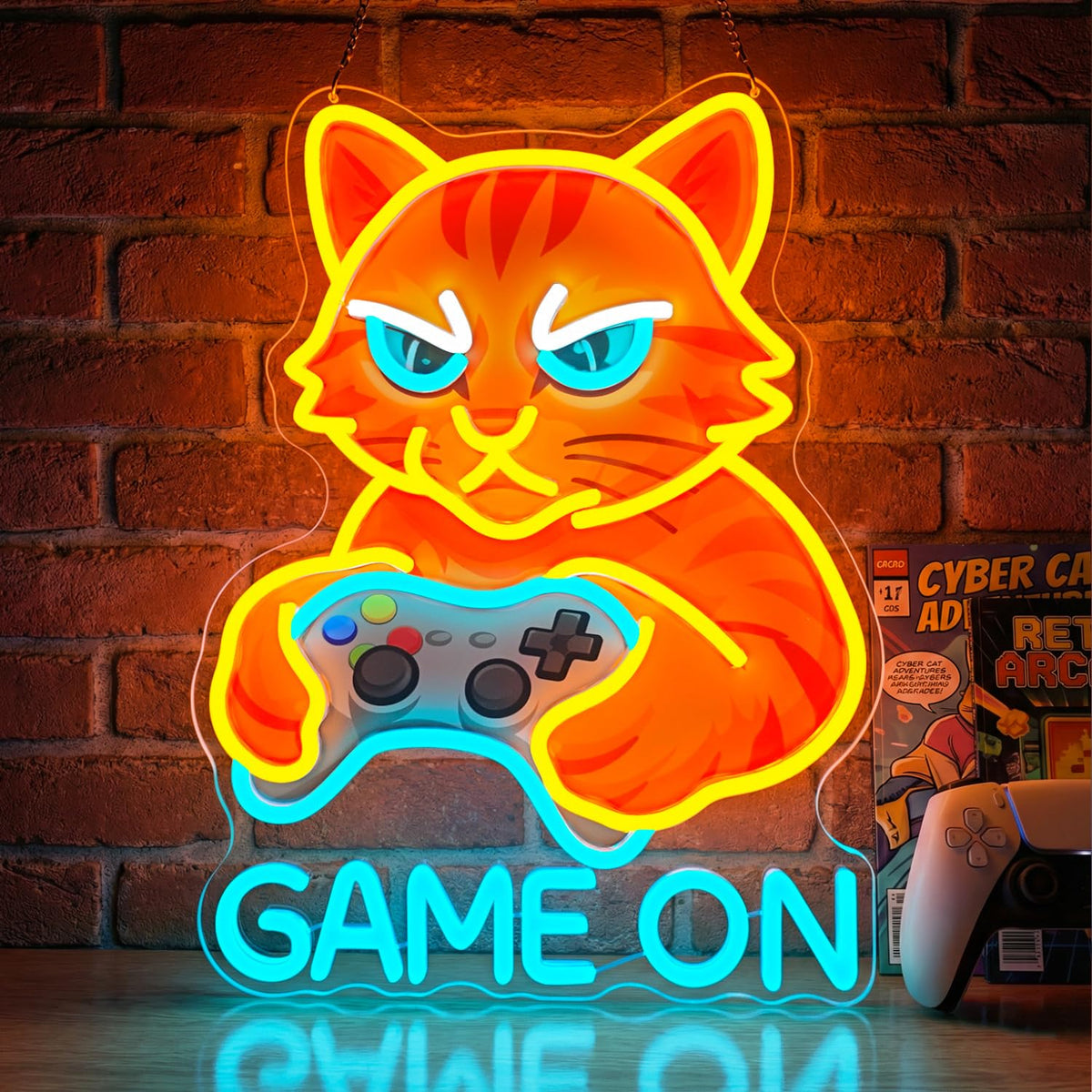 Astuddy Gaming LED Neon Sign – 5 Designs - Flex Gamingproduct_type