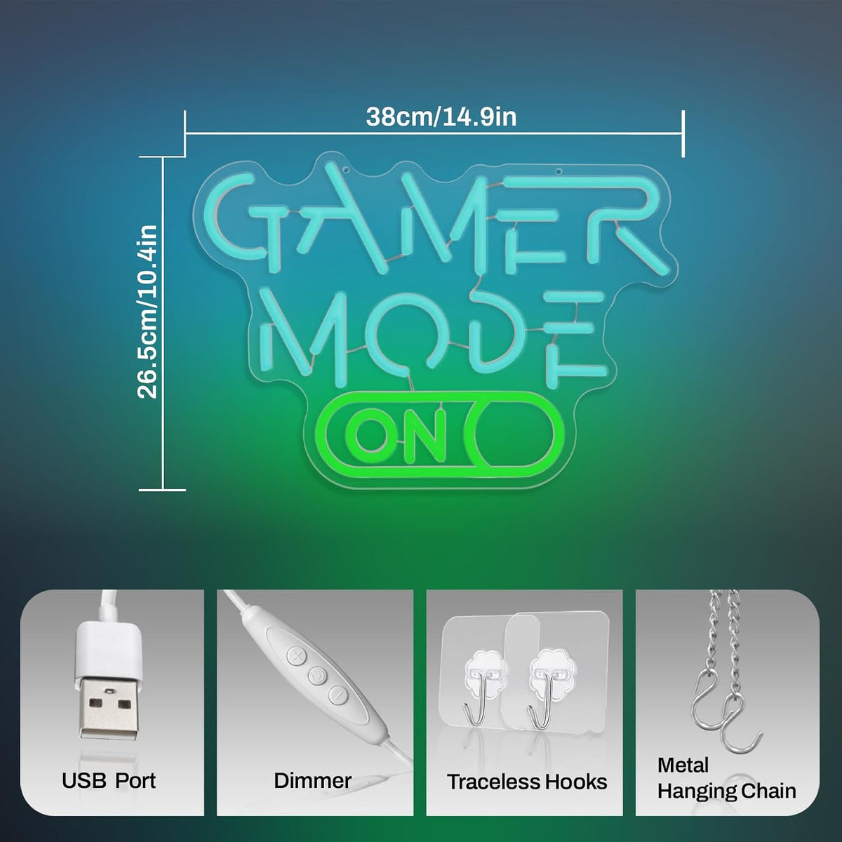 Astuddy Gaming LED Neon Sign – 5 Designs - Flex Gamingproduct_type