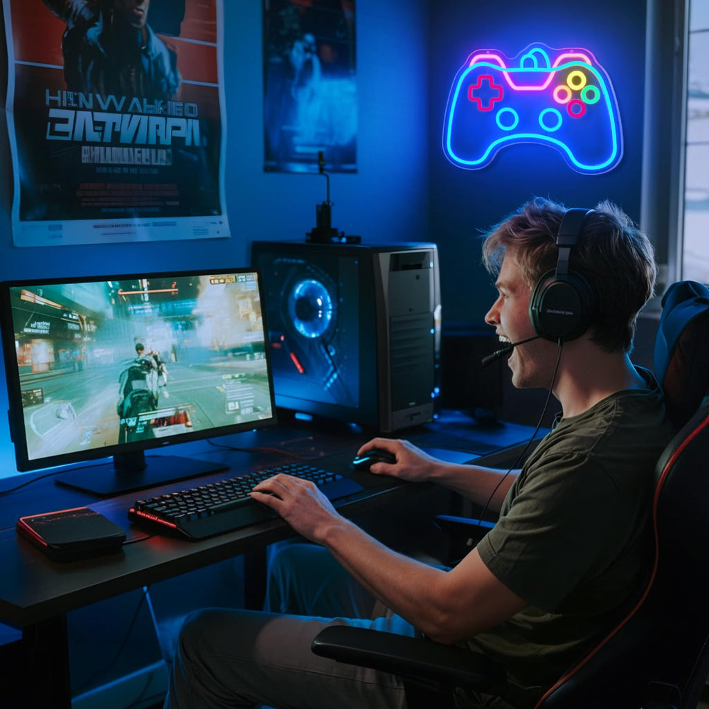 Astuddy Gaming LED Neon Sign – 5 Designs - Flex Gamingproduct_type