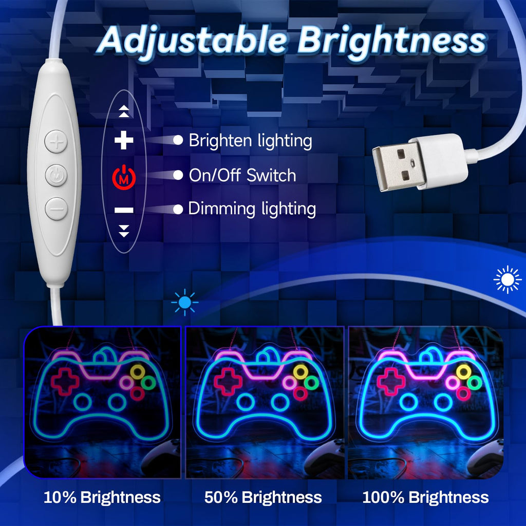 Astuddy Gaming LED Neon Sign – 5 Designs - Flex Gamingproduct_type