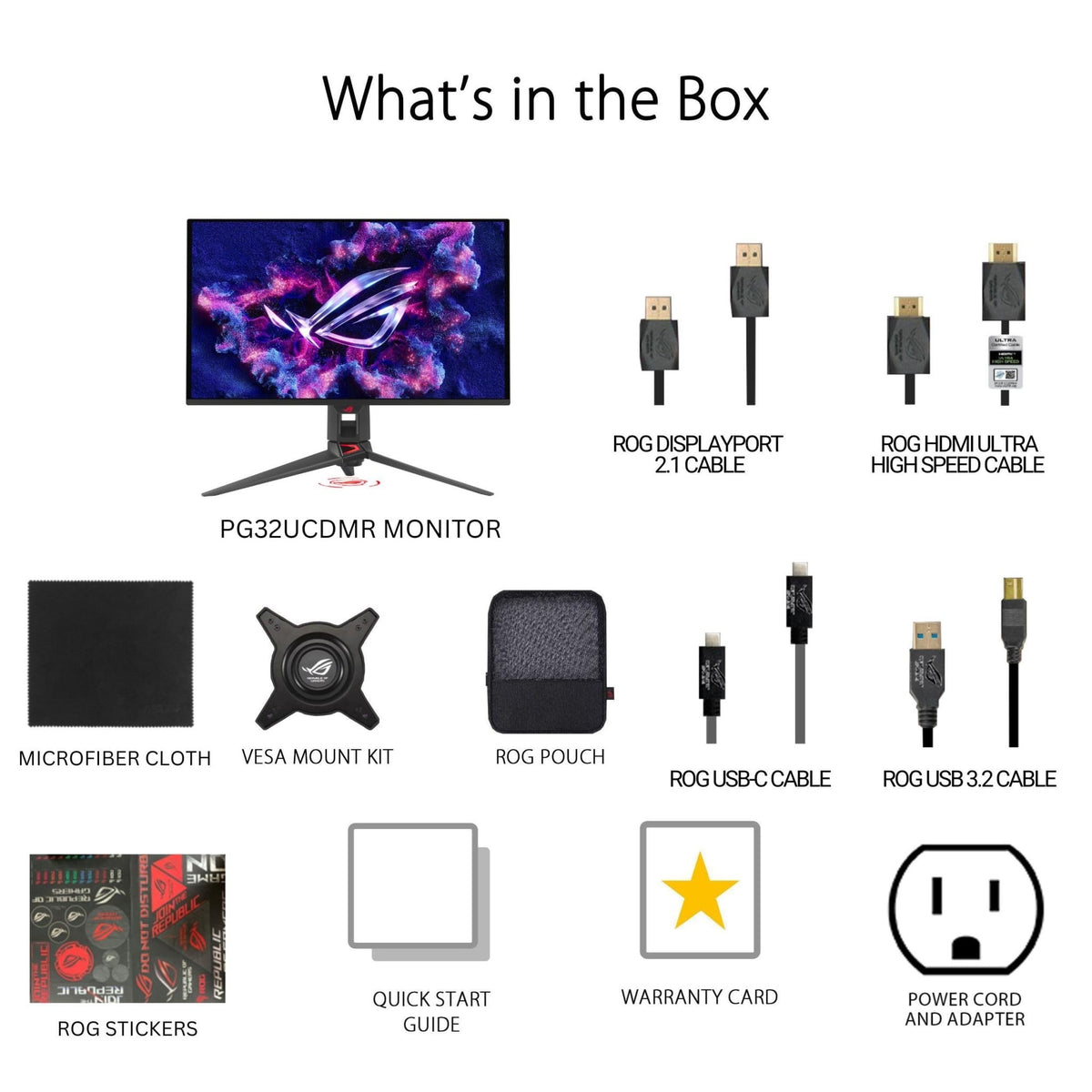 ASUS ROG Strix OLED Gaming Monitor – 5 Styles - Flex Gamingproduct_type