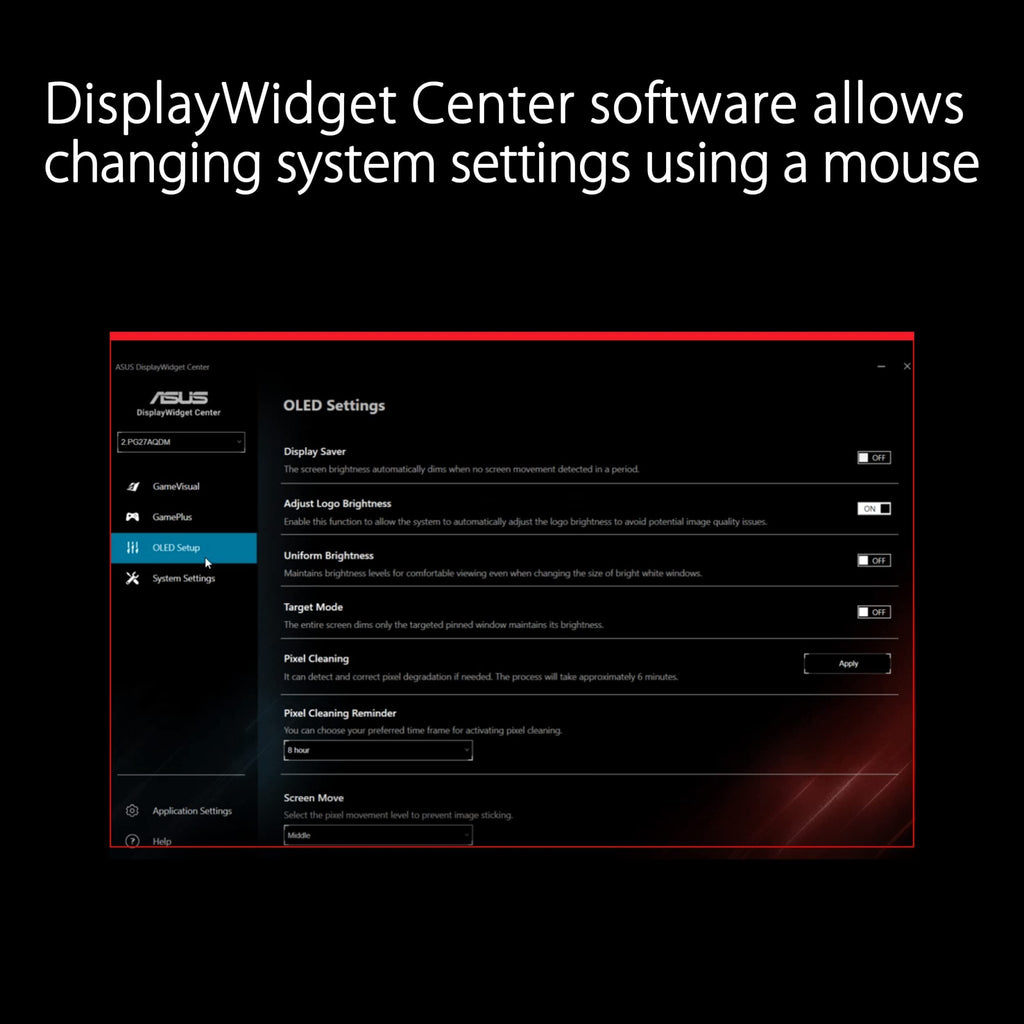 ASUS ROG Strix OLED Gaming Monitor – 5 Styles - Flex Gamingproduct_type
