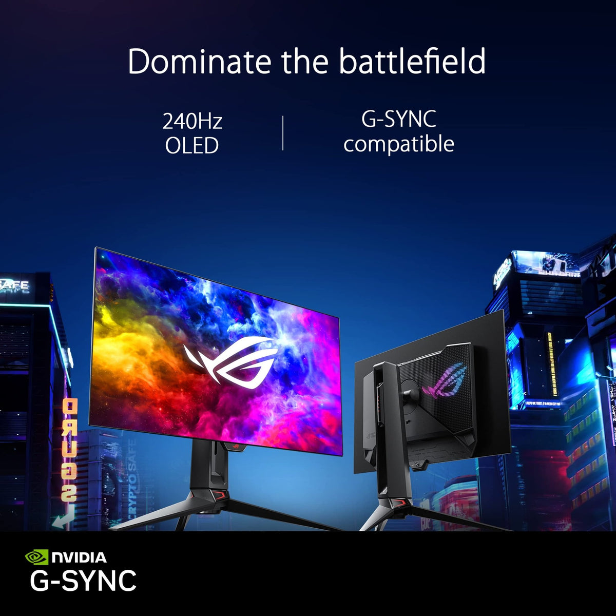 ASUS ROG Strix OLED Gaming Monitor – 5 Styles - Flex Gamingproduct_type