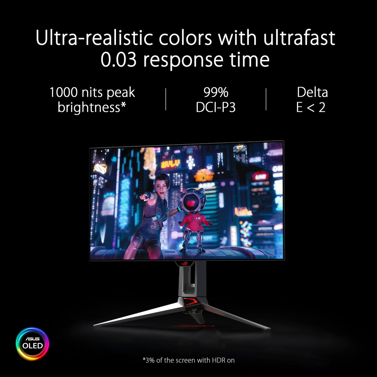 ASUS ROG Strix OLED Gaming Monitor – 5 Styles - Flex Gamingproduct_type