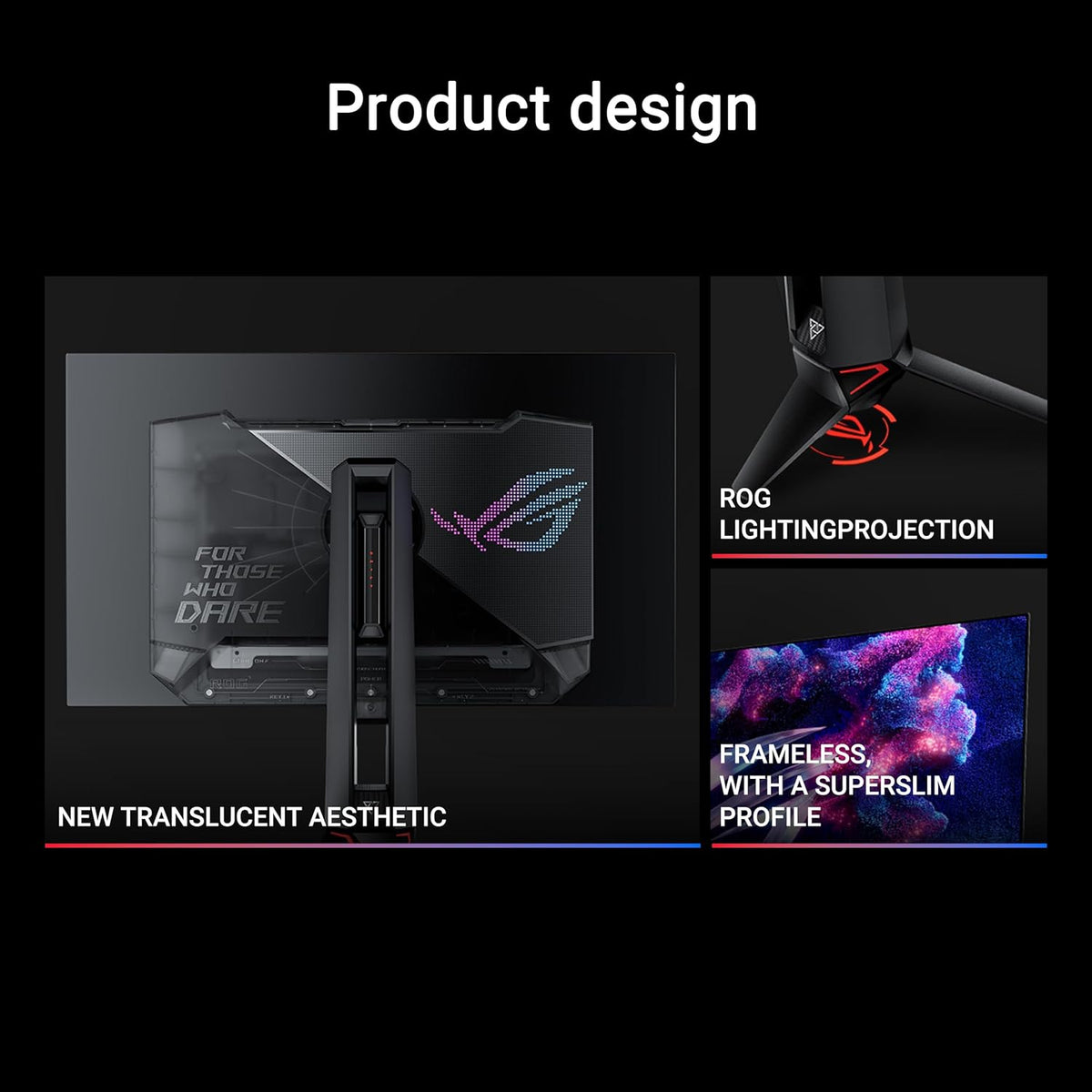 ASUS ROG Swift OLED Gaming Monitor – 4 Styles - Flex Gamingproduct_type