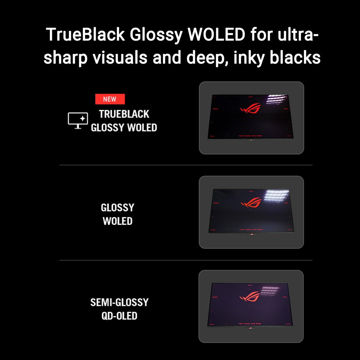 ASUS ROG Swift OLED Gaming Monitor – 4 Styles - Flex Gamingproduct_type