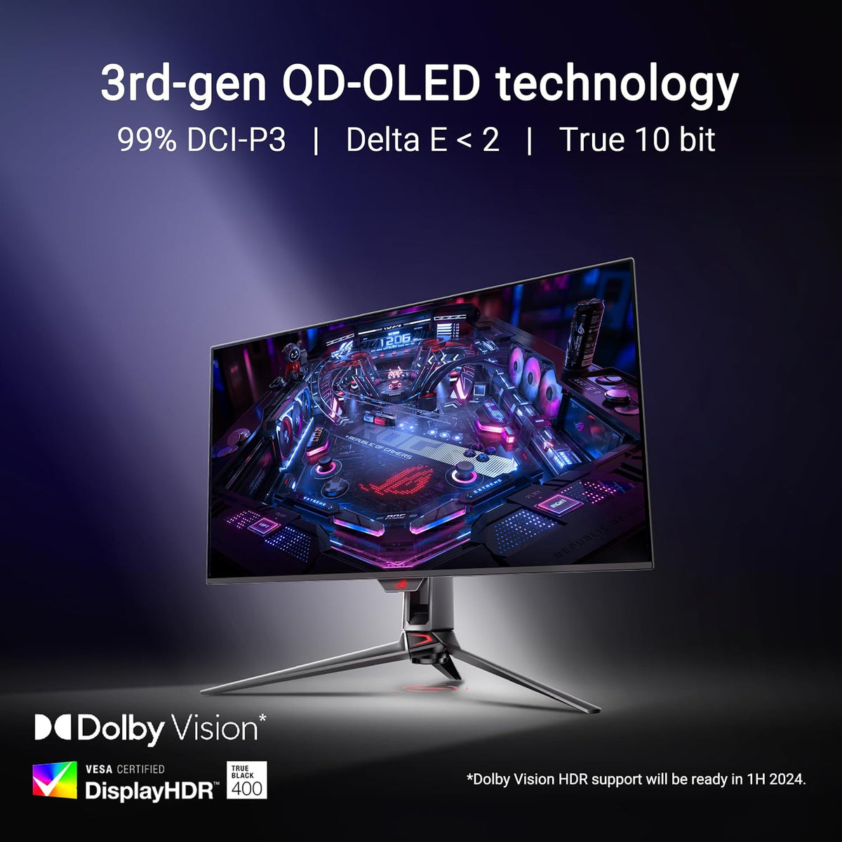 ASUS ROG Swift OLED PG32UCDM 32" 4K QD-OLED Gaming Monitor - Flex Gamingproduct_type