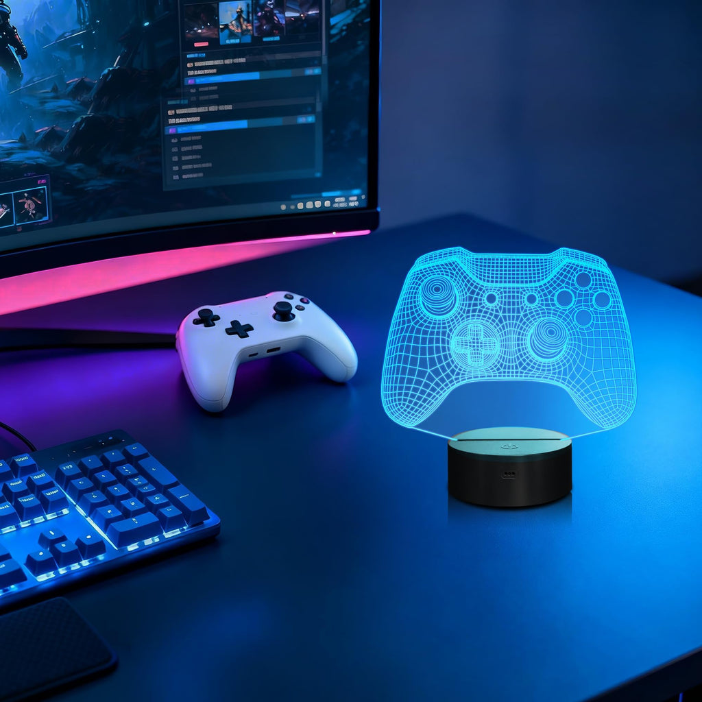 Attivolife 3D Illusion Acrylic Night Light – 8 Designs - Flex Gamingproduct_type