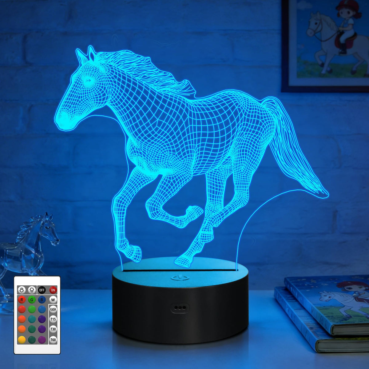 Attivolife 3D Illusion Acrylic Night Light – 8 Designs - Flex Gamingproduct_type