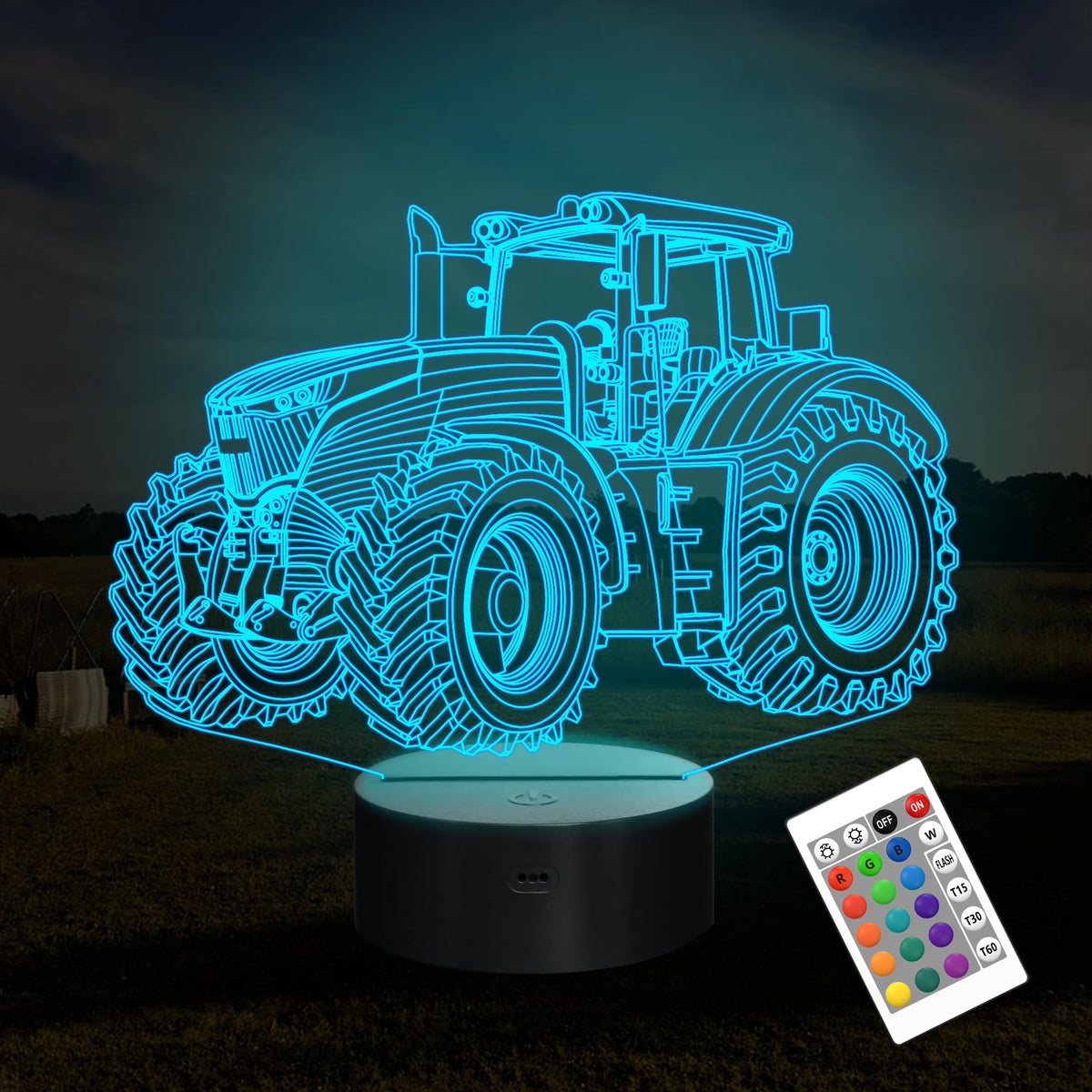 Attivolife 3D Illusion Acrylic Night Light – 8 Designs - Flex Gamingproduct_type