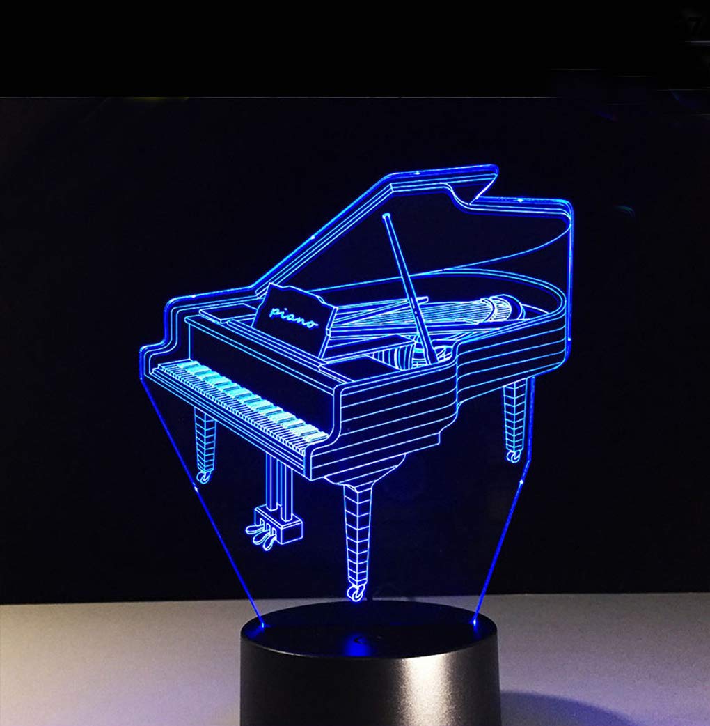 AZIMOM 3D Illusion Night Light – 5 Designs - Flex Gamingproduct_type