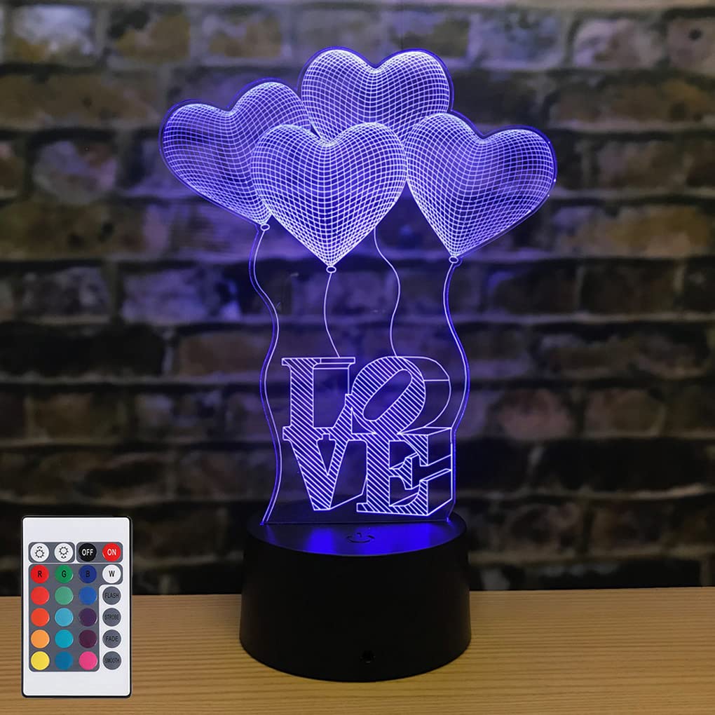 AZIMOM 3D Illusion Night Light – 5 Designs - Flex Gamingproduct_type