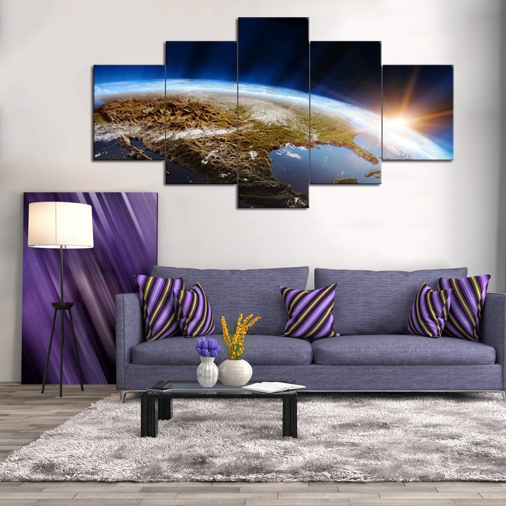 Balrog & Gandalf 5-Panel Canvas Wall Art – 3 Sizes - Flex Gamingproduct_type