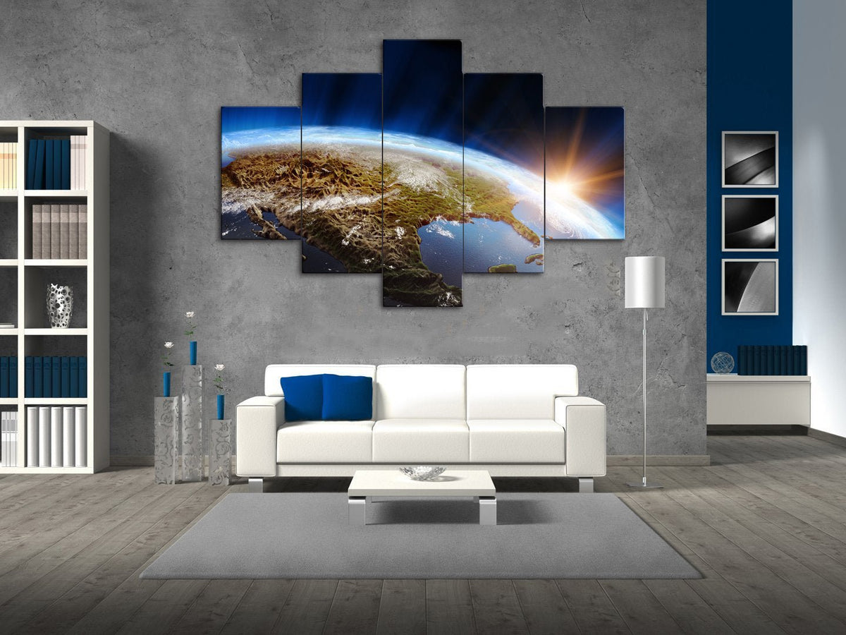 Balrog & Gandalf 5-Panel Canvas Wall Art – 3 Sizes - Flex Gamingproduct_type