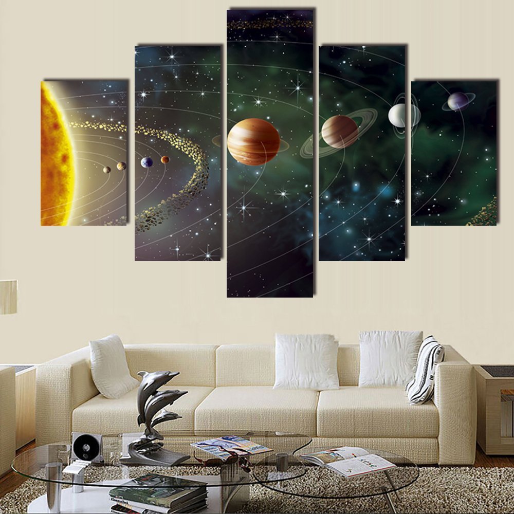 Balrog & Gandalf 5-Panel Canvas Wall Art – 3 Sizes - Flex Gamingproduct_type