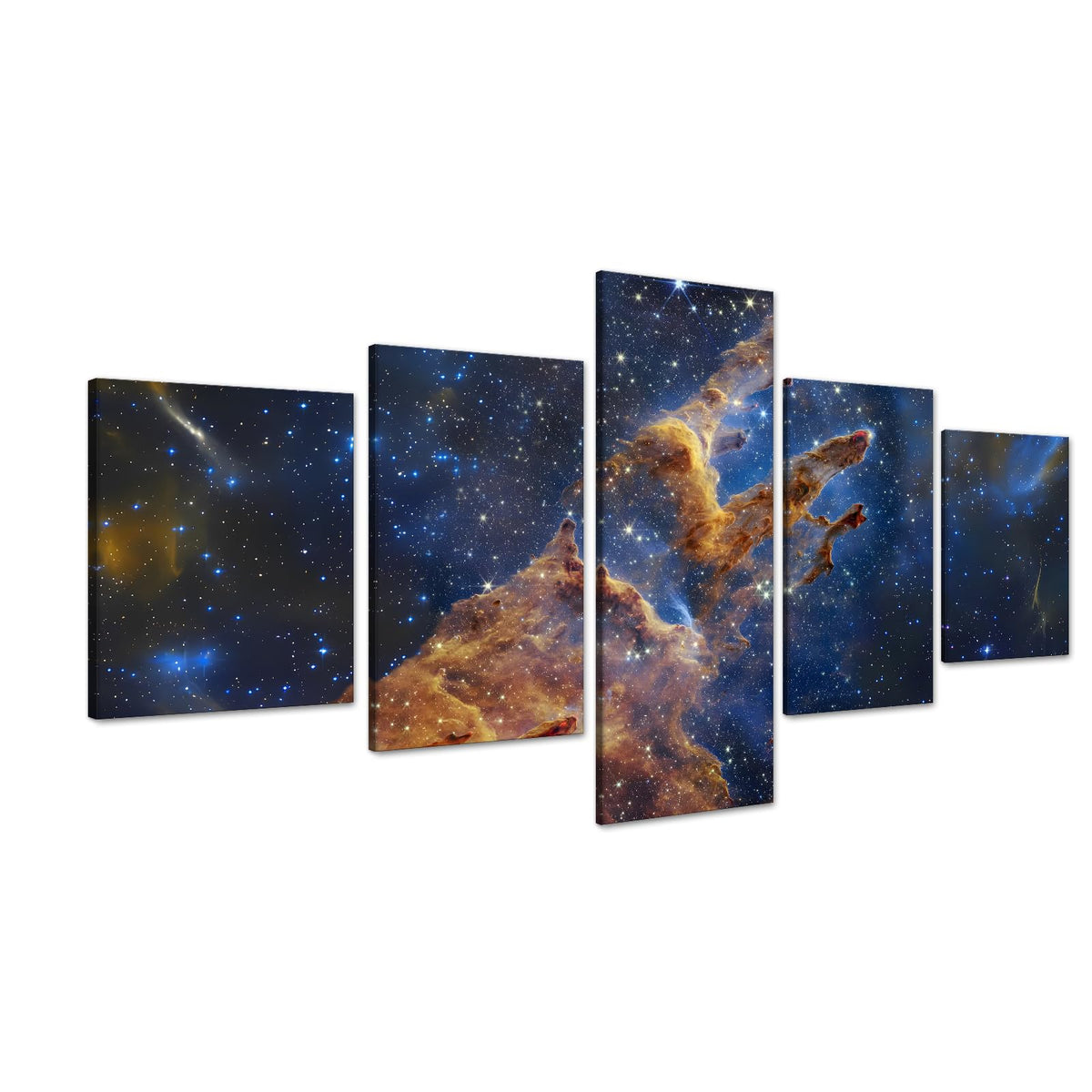 Balrog & Gandalf 5-Panel Canvas Wall Art – 3 Sizes - Flex Gamingproduct_type