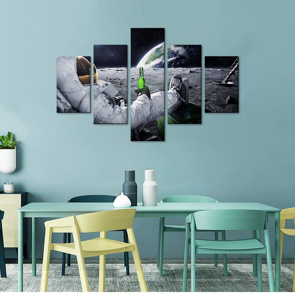 Balrog & Gandalf 5-Panel Canvas Wall Art – 3 Sizes - Flex Gamingproduct_type