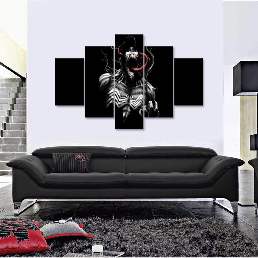 Balrog & Gandalf 5-Panel Canvas Wall Art – 3 Sizes - Flex Gamingproduct_type