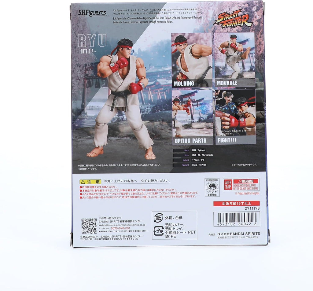 Bandai Spirits S.H.Figuarts Street Fighter 6 – Outfit 2 Action Figures – 3 Styles - Flex Gamingproduct_type