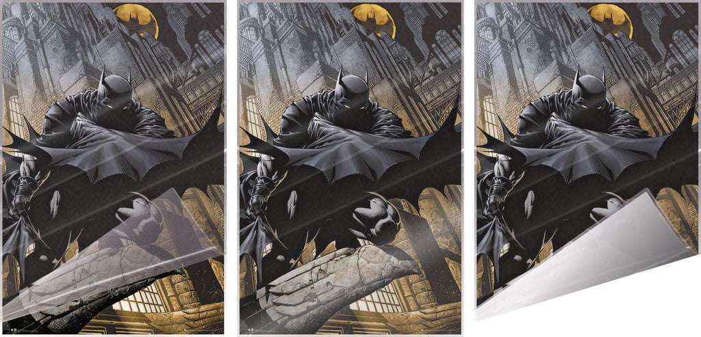 Batman DC Comics Dark Knight Crouching on Gargoyle Poster - Flex Gamingproduct_type