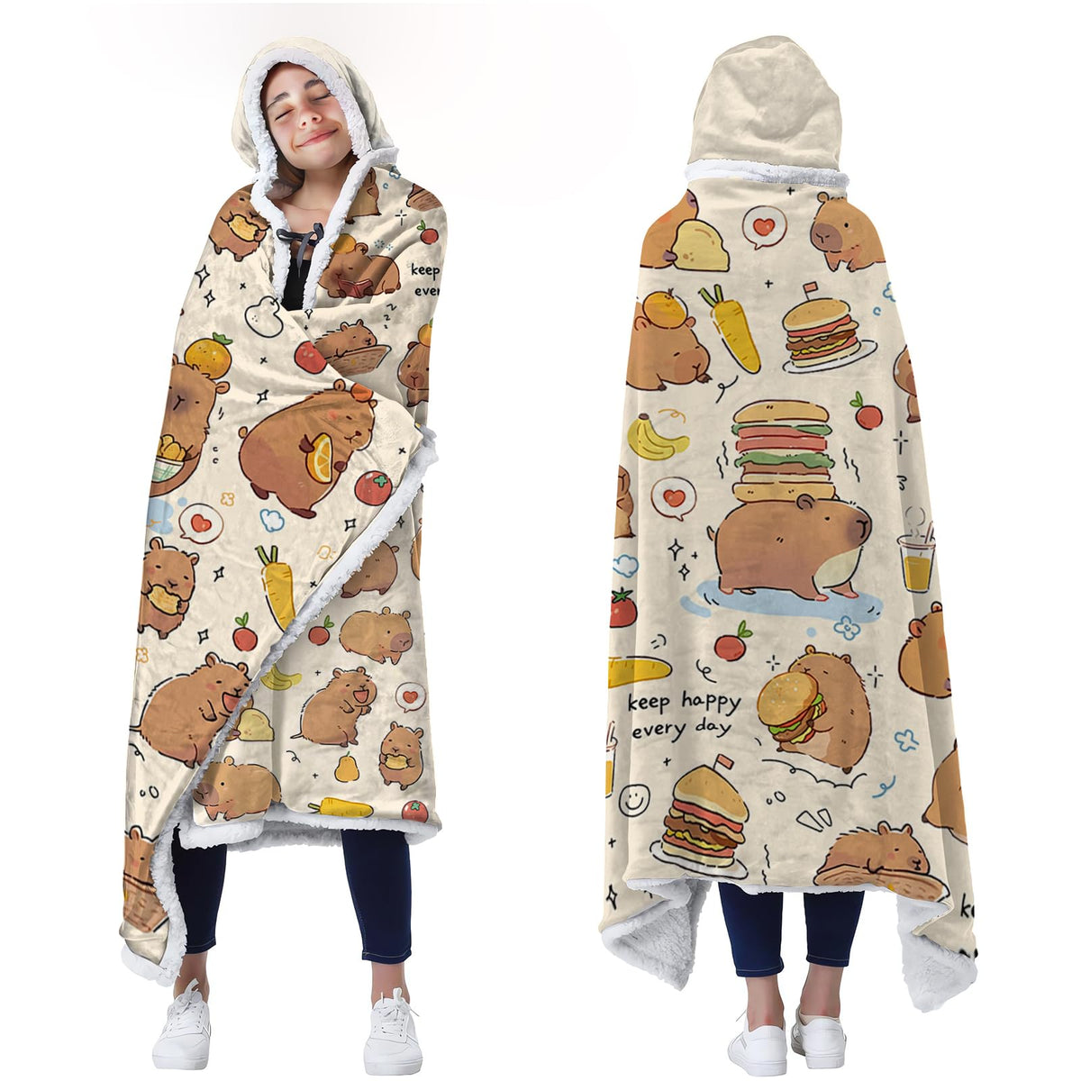 Bestshop Gaming Wearable Hoodie Blanket – Flannel Sherpa, 17 Designs - Flex Gamingproduct_type