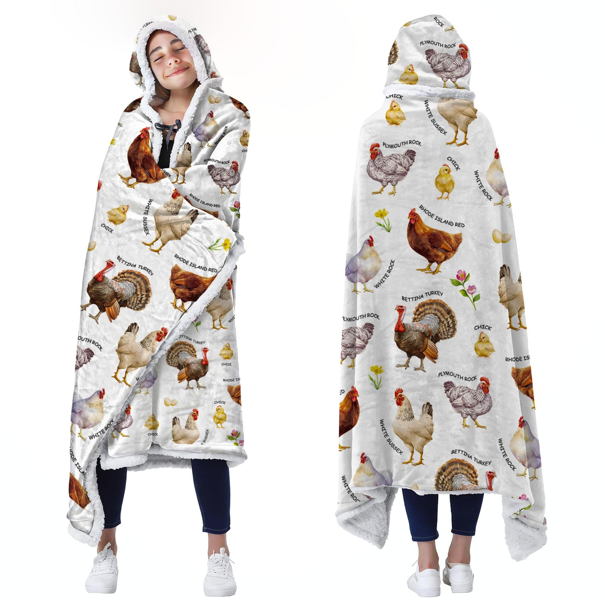 Bestshop Gaming Wearable Hoodie Blanket – Flannel Sherpa, 17 Designs - Flex Gamingproduct_type