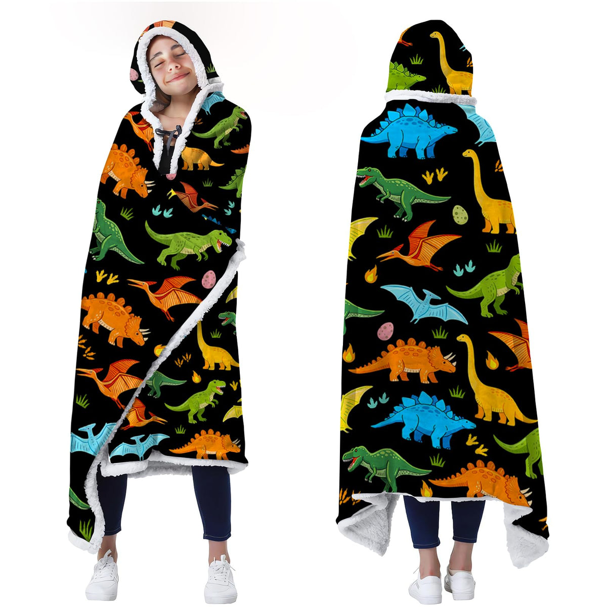 Bestshop Gaming Wearable Hoodie Blanket – Flannel Sherpa, 17 Designs - Flex Gamingproduct_type