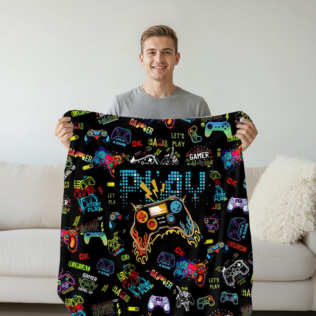 Bestshop Gaming Wearable Hoodie Blanket – Flannel Sherpa, 17 Designs - Flex Gamingproduct_type